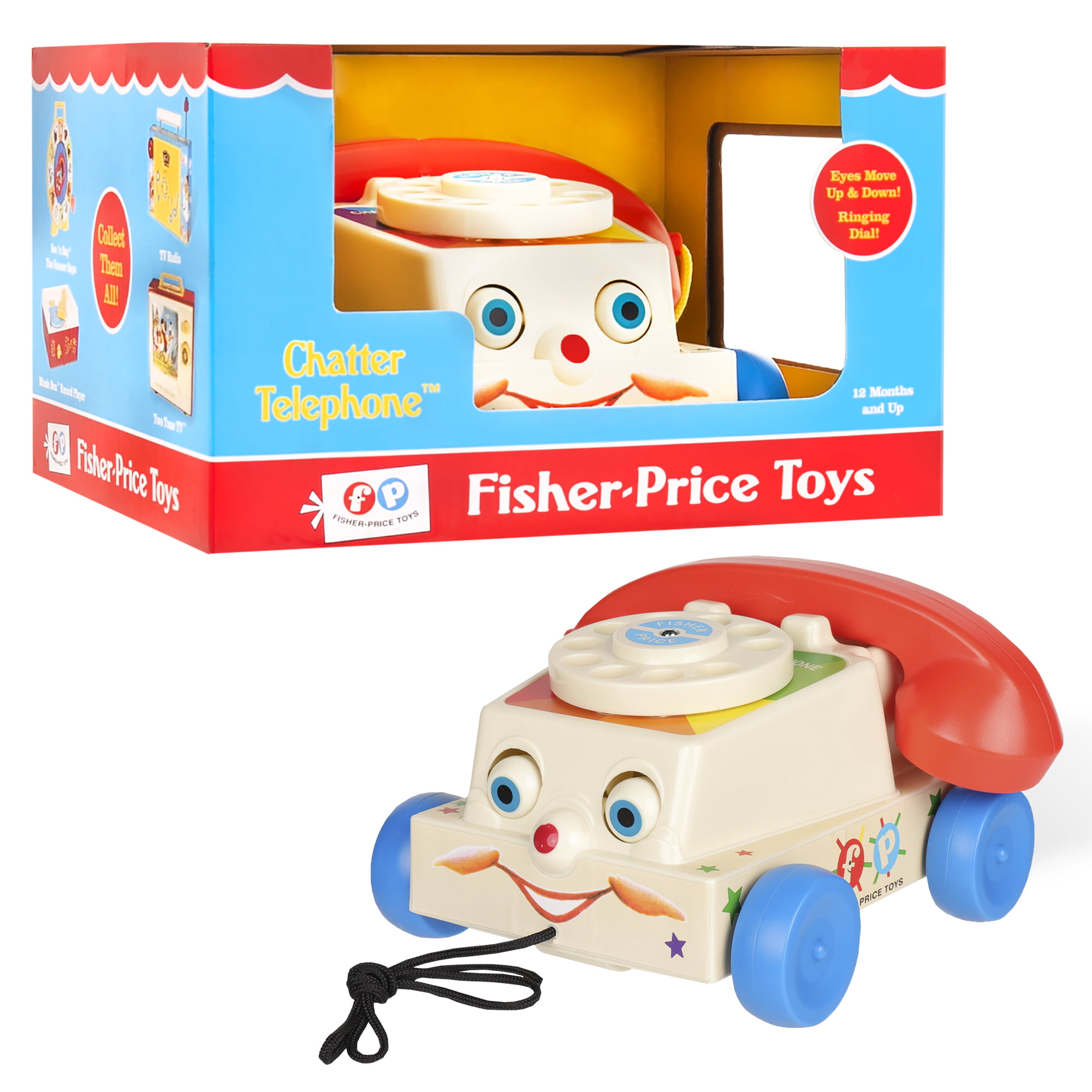 Fisher-Price Chatter Telephone Pull Along Toddler Toy Phone BRAND NEW 