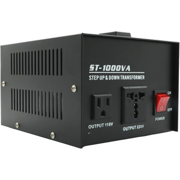 MechEquip Voltage Converter Transformer 1000 Watt Step-Up/Buck Transformer 110 Volt to 220 Volt/220 Volt to 110 Volt