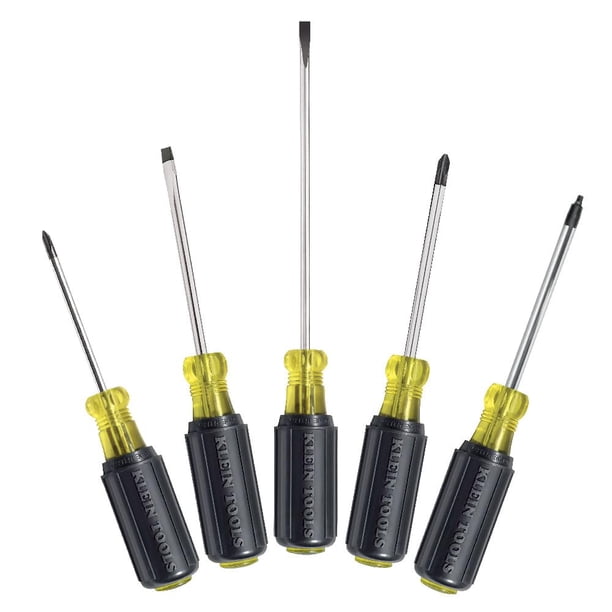 Juego de destornilladores Klein Tools 85445 con ranura Phillips de 5 piezas