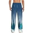 thumbnail image 3 of Bingfone Christmas Trees Mens All Over Print Sleep Pajama Pants-Small, 3 of 9