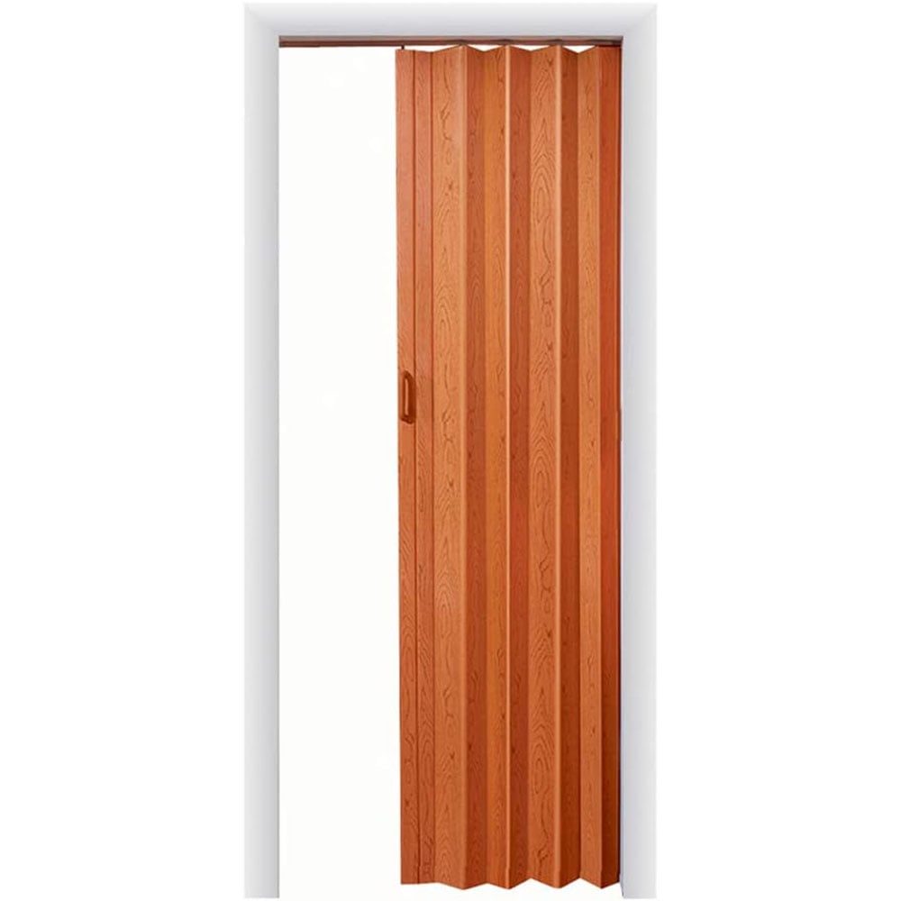 OK4880PC Oakmont Interior Accordion Folding Door, 48" x 80", Pecan