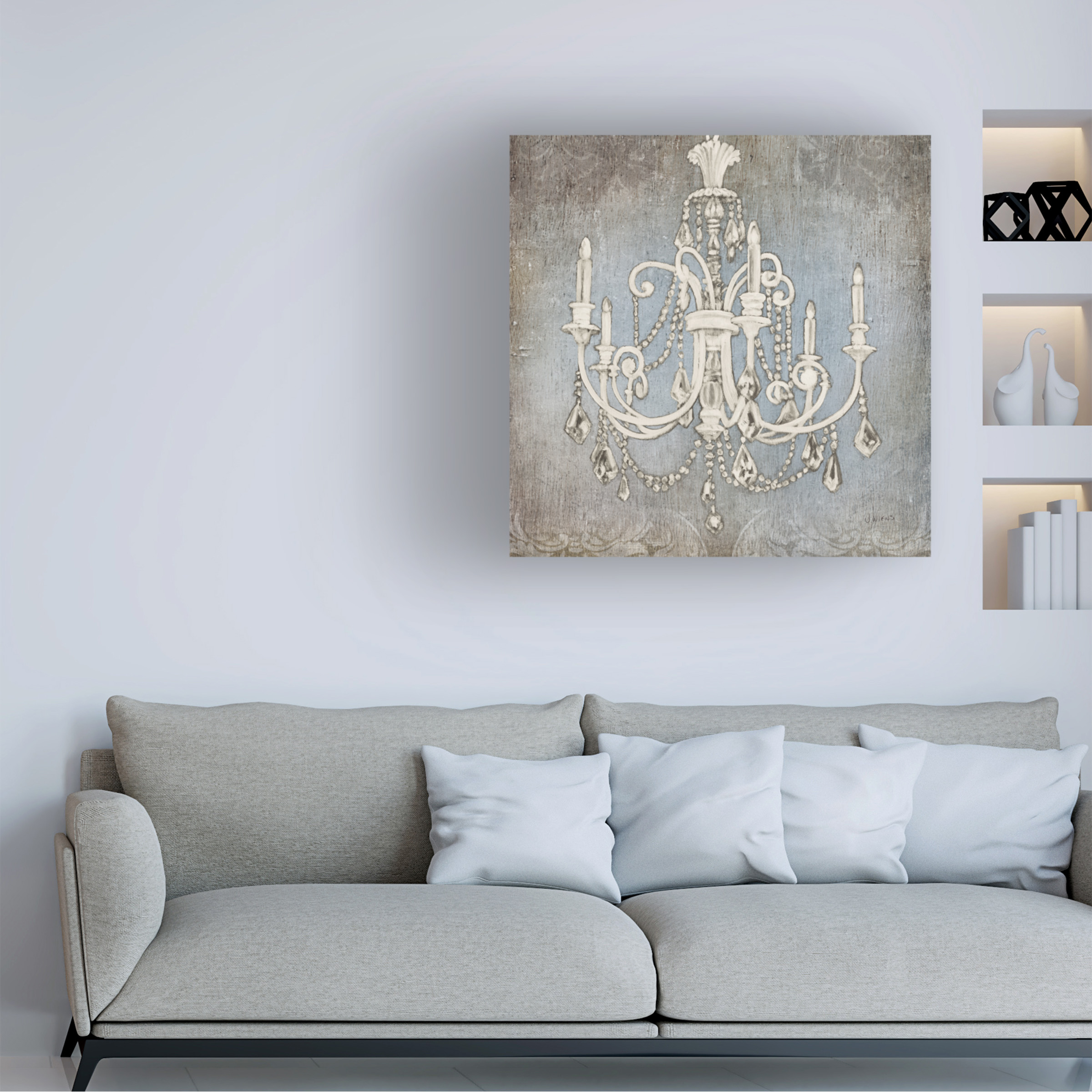 James Wiens 'Luxurious Lights III' Canvas Art