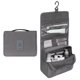thumbnail image 1 of Bolsa de lavado de viaje Bolsa de almacenamiento de cosméticos impermeable multifuncional Bolsa de c Irfora Gris, 1 of 7
