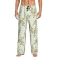 thumbnail image 2 of Picia Rose Mens Soft Woven Cotton Elastic Waistband Sleep Pajama Pant Lounge Sleep Pant With Pockets And Drawstring-Small, 2 of 9