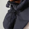 thumbnail image 3 of Yousheng Winter Ultralight Down Hooded Hat Coat Neck Collar Zipper Closure Drawstring Men Warm Ring Scarf Balaclava Hat Coat Scarf Short Tank Top, 3 of 5