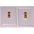 thumbnail image 2 of Speaker Wall Plate 2 Post For 1 Speaker High Quality, 2 of 2