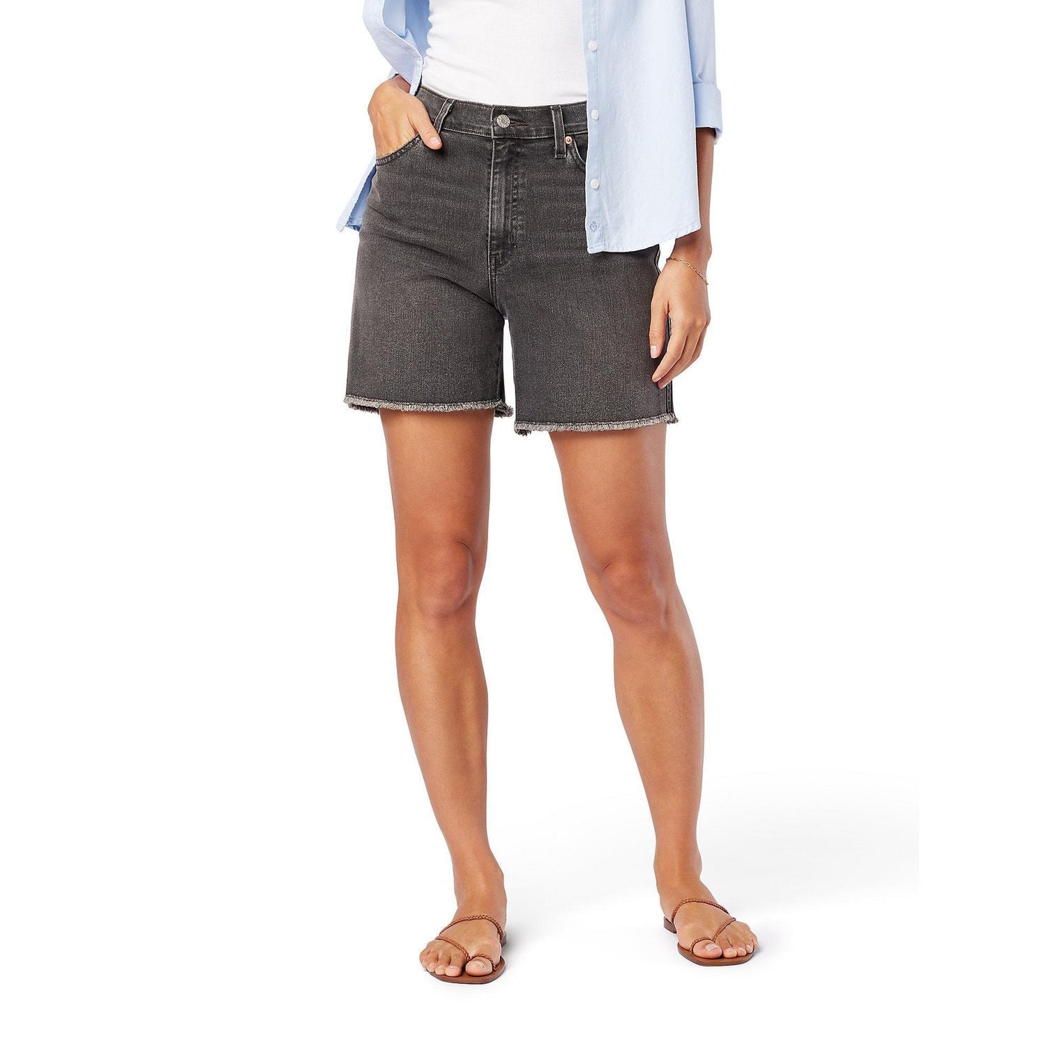 Levi Strauss Signature™ Women’s HERITAGE HR 5" SHORT RED