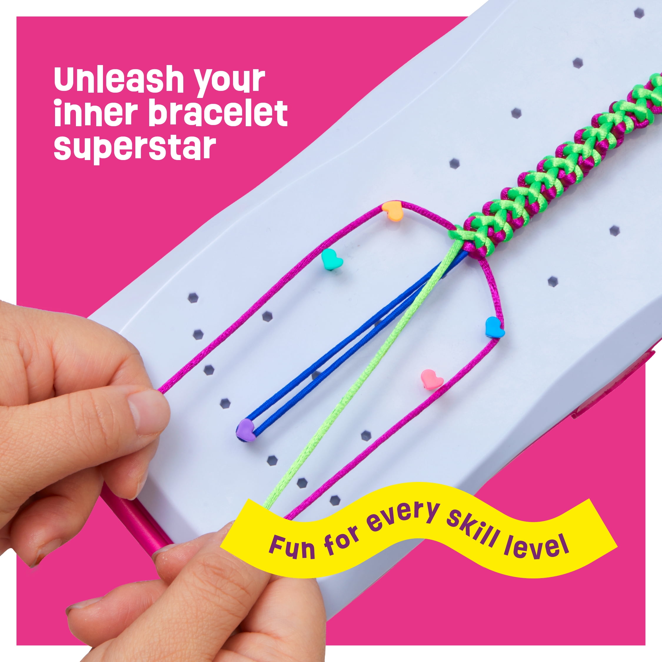 Friendship Bracelet Making Kit - Craft Gifts for Girls Ages 8-12 - Birthday Gifts for Girls