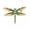 Green, variant on Enamel Dragonfly Insects Brooches Pins For Women Banquet Weddings Brooches S-blue