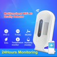 thumbnail image 4 of Testeur de Gaz WIFI Smog PM2.5/HCO/TCVO/CO2 Détecteur Moniteur de Qualité de l'Air, 4 of 8