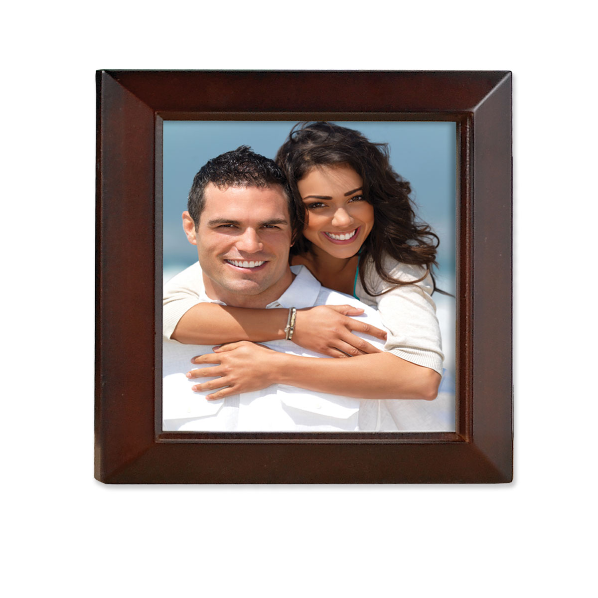 Walnut Wood 5x5 Picture Frame Estero Collection