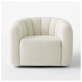 thumbnail image 1 of Dora Lounge Chair in Bouclé Fabric with Soft Round-Edge Design – Crafted for Comfort and Style, Featuring a Plush, Textured Bouclé Upholstery and Smooth, Rounded Edges for a Contemporary Look., 1 of 4