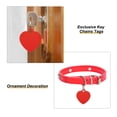 thumbnail image 5 of Pet ID Tags, Metal Engraving Tags, Heart-Shape Dog ID Tag, 10 Color Blank Tags with Key Rings, 20 Pack, 5 of 6