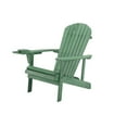 thumbnail image 2 of W Unlimited  Earth Collection Adirondack Chair with Phone & Cup Holder, Sea Green - 4 Piece, 2 of 5