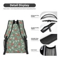 thumbnail image 4 of Honeii Retro Hippie Groovy Mushroom Print Backpack for School,15.6 inch Laptop Back Pack for High School and College Students, Waterproof Computer Bookbag-One Size, 4 of 6