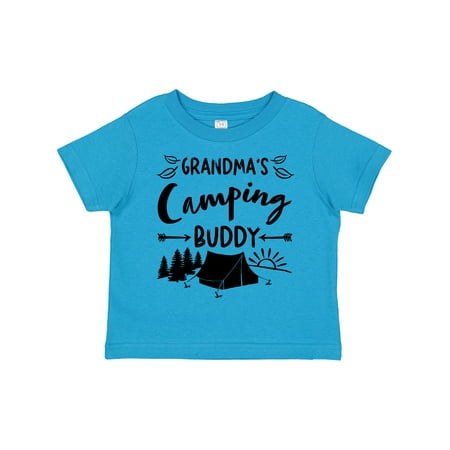 

Inktastic Grandmas Camping Buddy Gift Toddler Boy or Toddler Girl T-Shirt