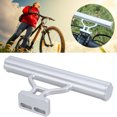 thumbnail image 3 of Bicycle Computer Bracket, Lighter Double Fastening Oxidized Surface Extender Holder, Bicycle Daily Furniture for Extra Storage Bike Black,Gold,Silver, 3 of 7