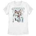 thumbnail image 4 of Women's NSYNC Iconic White Suits  Graphic Tee White X Large, 4 of 4