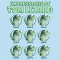 thumbnail image 2 of Mens Hoppers Expressions of Tom Lizard T Shirt, 2 of 5
