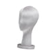 thumbnail image 3 of Soporte para pelucas cabeza de maniquí peluca profesional de terciopelo modelo de exhibición cabeza de maniquí soporte para peluca para sombreros Gris Corto, 3 of 8