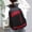 Red, variant on Middle School Student Schoolbag Casual Travel Business Backpack,Black