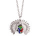 thumbnail image 1 of South Africa Flag maquillaje facial Cap Collar de girasol collar collar collar colgante, 1 of 3