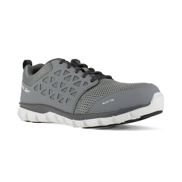 Zapato Reebok Work RB4042 Sublite Cushion, punta de aleación de seguridad, gris