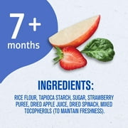 Gerber Baby Food, Teething Wafers, Strawberry Apple Spinach, 1.7 oz, 12 ct