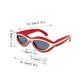 thumbnail image 3 of Gafas de sol de ojo de gato para mujer, montura ovalada gruesa, accesorios, gafas de sol, estilo retro, 3 of 4