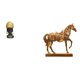 thumbnail image 1 of Estatua de caballo de mujer africana, figura de resina, escultura creativa, adorno central para decoración del hogar, oficina, estante de entrada, reg, 1 of 8