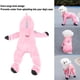 thumbnail image 4 of Impermeable Perro Impermeable Chaqueta Capucha Impermeable Botas Correa Agujero 4, 4 of 7