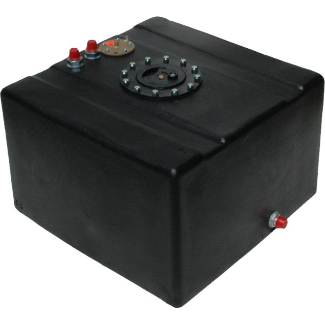RCI Fuel Cell 1120S 12 Gallon; Powder Coated; Red; Polyethylene; Without Mounting Hardware