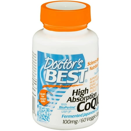 Doctor's Best High Absorption CoQ10, 60 CT