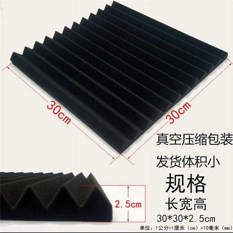 Clearance Sale!!! 10Pcs Soundproof Pads- High-Density Acoustic Foam for  Significant Sound Improvement-Acoustic Foam Panels Soundproofing Studio  Foam