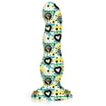 thumbnail image 4 of Adult Sex toy Bundle of Diamonds and Hearts, Curvy, Silicone Dildo And Icon Brands Glass Menagerie Rabbit Dildo - Purple, 4 of 5