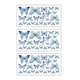 thumbnail image 1 of Pegatina De Pared De Mariposa Azul Brillante, Pegatina De Mariposa, DecoracióN De Dormitorio, 1 of 5