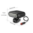 LYTiang Car Heater 12V/24V Auto Electronic Heater Fan Fast Heating
