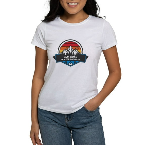 CafePress - Alta Sierra Wofford Heights California T Shirt - Women's Classic T-Shirt