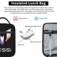 thumbnail image 6 of 10 Football Soccer Merch Insulated Lunch Bag For Work CF Barcelona Food Storage Bag Portable Thermal Cooler Lunch Boxes, 6 of 10