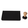 thumbnail image 1 of Coffee Tamper, Flat Base  Coffee Tamper Mat  For Shop Black 51mm Coffee Tamper, 1 of 8