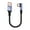 D, variant on Short Male USB to Type C Charging Cable 6Amp Quick Charging Cord Wire Support Data Transfer for Laptops Phones Black