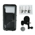 thumbnail image 2 of Motorcycle Phone Mount, Bike Phone Holder Reserved Charging Hole Face Recognition  for Below 7in Phones, 2 of 8