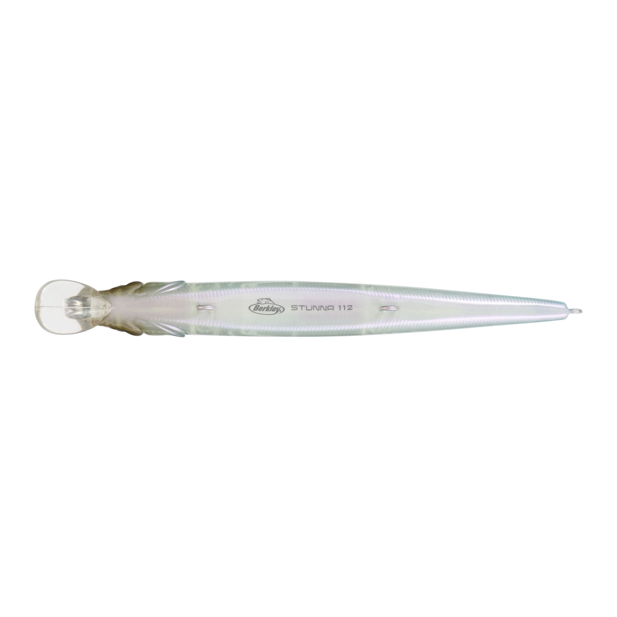Berkley Stunna, 4.4 in, Jerkbaits, Stealth Minnow (1 Count)