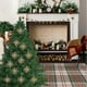 thumbnail image 3 of Juego de 12 adornos navideños de copos de nieve | Adornos de plástico para árbol de copos de nieve de 10 cm con diseño hueco y acabado brillante para decoración festiva, 3 of 6