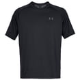 thumbnail image 3 of Camiseta Under Armour Tech 2.0 de manga corta para hombre negra 4XL, 3 of 4