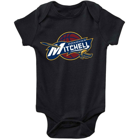 Cavaliers Cavs Donovan Mitchell Logo Baby 1 Piece