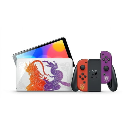 Nintendo Switch OLED Pokemon Scarlet & Violet Edition Console Bundle