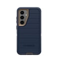 thumbnail image 3 of OtterBox Samsung Galaxy S24 Only - Defender Series Case - Blue Suede Shoes - Screenless - Rugged & Durable - with Port Protection - Holster Clip Includes - Microbial Defense Protection, 3 of 8