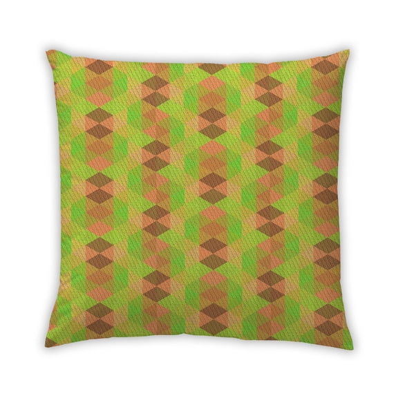 Ahgly Company Indoor Square Contemporary Throw Pillow, 18 inch by 18 inch