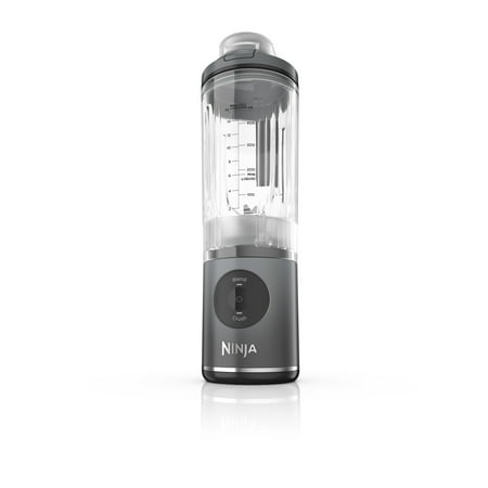 Ninja Blast MAX 20-Oz Portable Personal Blender, Twist & Go Vessel, Smoothie, Frozen Drinks, Ice Crush, BC200GY Gray